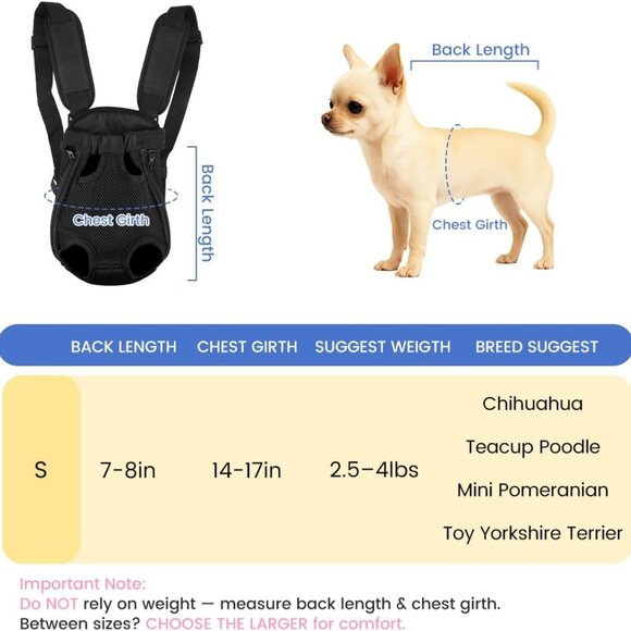 Dog Backpack Carrier - Picture 4 of 6